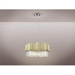 Candelabru Schuller Tiara- Lamp 6L Chrome-Gold 605137 G9 Spania