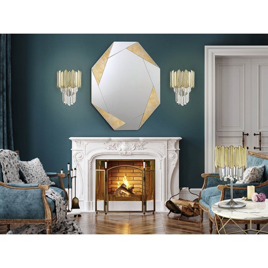 Pendul Schuller Tiara- Wall Lamp 1L Chrome-Gold 605366 G9 Spania
