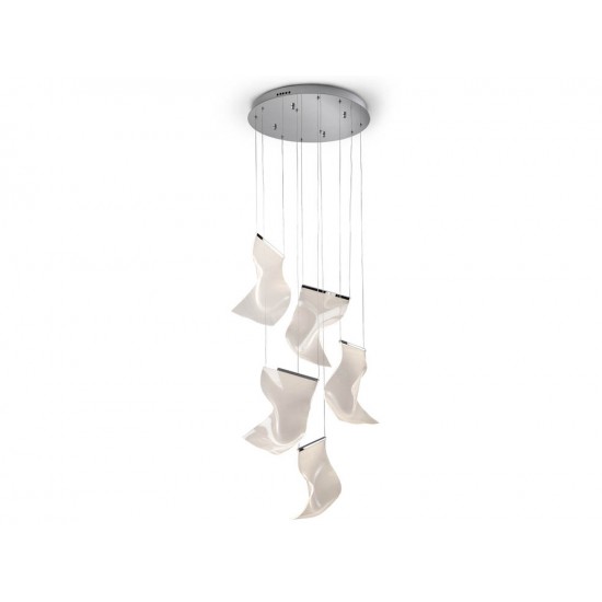 Suspensie Schuller ·Velos Ii· Lamp, 5L, Chrome 609531 Led Spania
