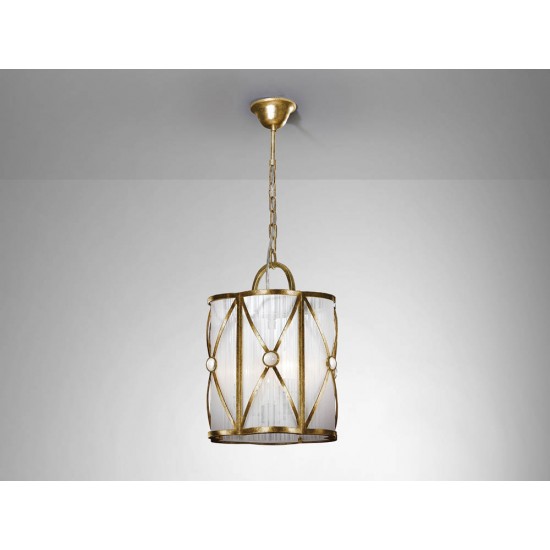 Suspensie Schuller ·Esparta· Lamp 3L., Gold 615372 E14 Spania