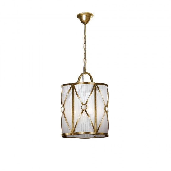 Suspensie Schuller ·Esparta· Lamp 3L., Gold 615372 E14 Spania