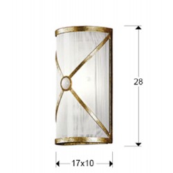 Aplica Schuller ·Esparta· Wall Lamp 1L., Gold 615563 E14 Spania