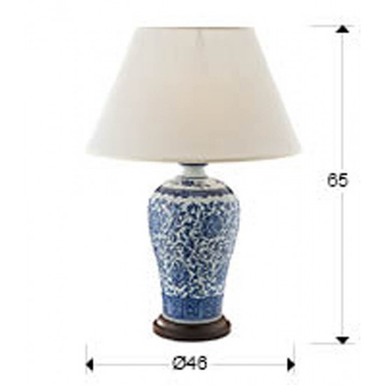 Veioza Schuller ·Alcora· Ceramic Table Lamp 660810 E27 Spania