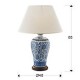 Veioza Schuller ·Alcora· Ceramic Table Lamp 660810 E27 Spania
