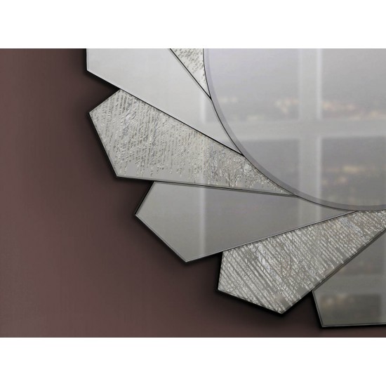 Oglinda de Camera Schuller ·Flavia· Mirror Ø100 Cm Silver 678322 Spania