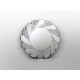 Oglinda de Camera Schuller ·Flavia· Mirror Ø100 Cm Silver 678322 Spania