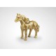 Figurina Decorativa Schuller -Future Horse- Horse Figure, Gold 679466 Spania