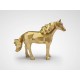 Figurina Decorativa Schuller -Future Horse- Horse Figure, Gold 679466 Spania