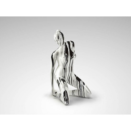 Figurina Decorativa Schuller -Dama- Woman Figure,  Black And White 698139 Spania