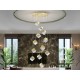 Suspensie Schuller ·Priscila· Lamp 12L., Gold 721257 G9 Spania