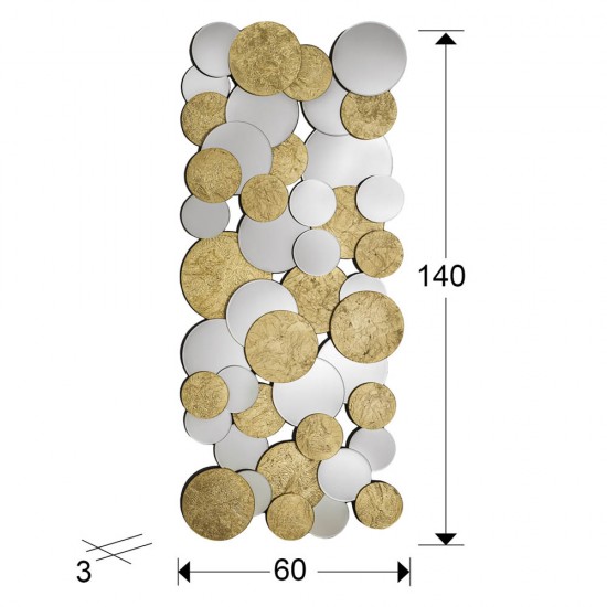 Oglinda de Camera Schuller ·Cirze· Mirror, 140X60 725751 Spania
