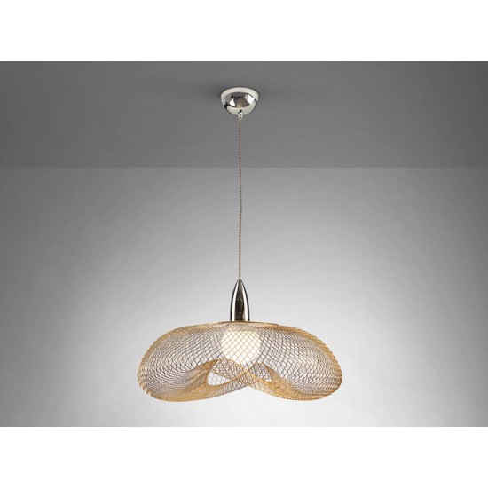 Pendul Schuller ·Forma· Lamp 1L., Chrome/Gold 735964 E27 Spania