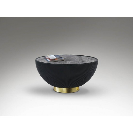 Masuta de Cafea Schuller Candy - Coffee Table Black-Brass 745512 Spania