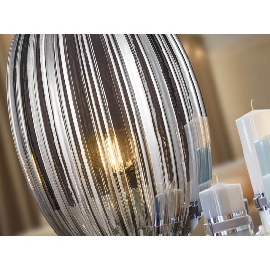 Veioza Schuller Ovila - Table Lamp 1L Smoke Ø20 752695 E27 Spania