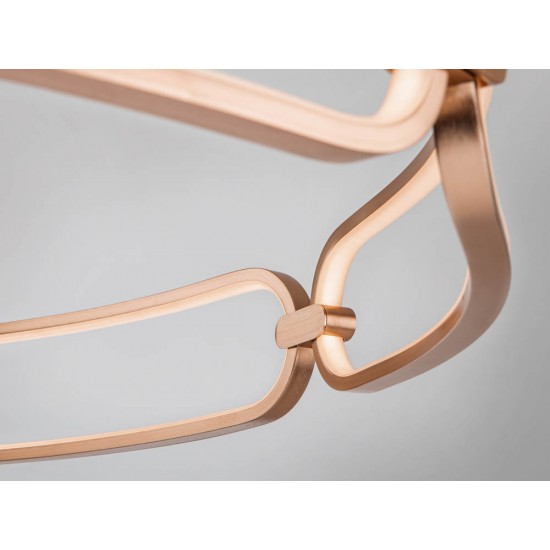 Lustra Plafon Schuller ·Colette· Led Ceiling La.Ø47 G.Rose, Dimm 786430D Led Spania