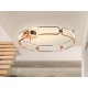 Lustra Plafon Schuller ·Colette· Led Ceiling Lamp Ø80, Rose Gold, Dimmable 786508D Led Spania