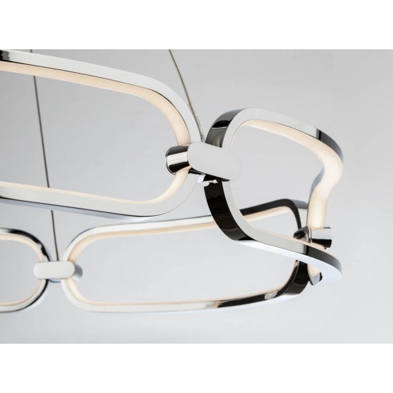 Suspensie Schuller ·Colette· Led Lamp Ø47 Chrome, Dimm 786645D Led Spania