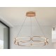 Suspensie Schuller ·Colette· Led Lamp Ø80 Rose Gold, Dimmable 786966D Led Spania