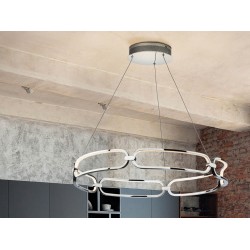 Suspensie Schuller ·Colette· Led Lamp Ø80 Chrome, Dimmable 786973D Led Spania