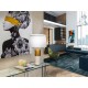Veioza Schuller ·Lucian· Table Lamp 1L., White Marble 788397 E27 Spania