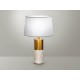 Veioza Schuller ·Lucian· Table Lamp 1L., White Marble 788397 E27 Spania