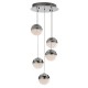Suspensie Schuller ·Sphere· Dimmable Led Lamp Ø33, Chrome 793523D Led Spania
