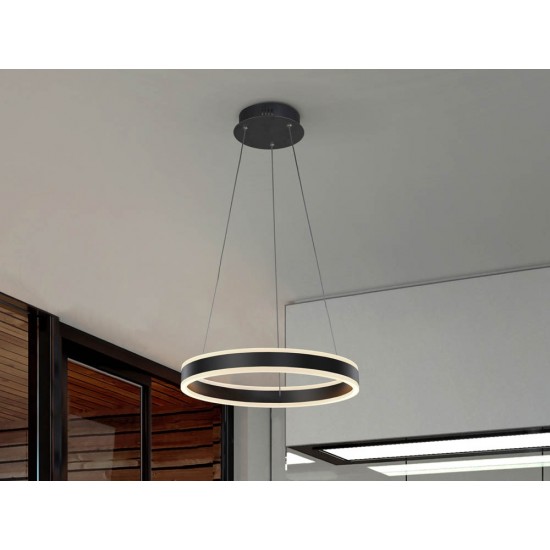 Suspensie Schuller ·Helia· Led Lamp Ø50, Matt Black 831956 Led Spania