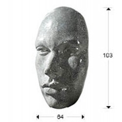 Figurina Decorativa Schuller ·Faz· Silver Mirror Mask 832139 Spania