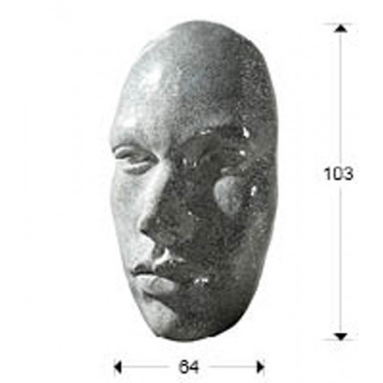 Figurina Decorativa Schuller ·Faz· Silver Mirror Mask 832139 Spania