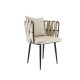 Fotoliu Schuller ·Ventura· Armchair, Black-White 835640 Spania