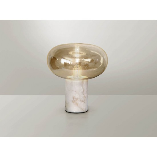 Veioza Schuller ·Fungi· Table Lamp 1L White Marble 837156 E27 Spania