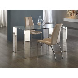 Masa Dining Schuller ·Malibu· Dining Table, Steel 876873 Spania