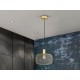Pendul Schuller ·Osiris· Lamp 1L., Gold 910149 E27 Spania