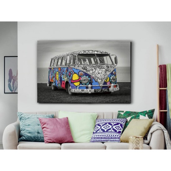 Tablou Decorativ Schuller ·Hippie· Photo, 120X80 925921 Spania