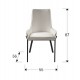 Fotoliu Schuller ·Diane· Chair, Black-White, Grey Thread 9357841 Spania