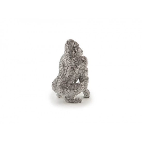 Figurina Decorativa Schuller ·Gorila· Small Figure, Silver 957014 Spania