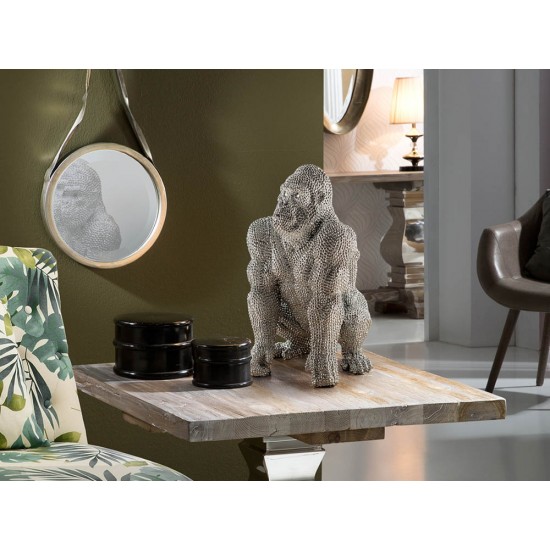 Figurina Decorativa Schuller ·Gorila· Small Figure, Silver 957014 Spania