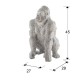 Figurina Decorativa Schuller ·Gorila· Small Figure, Silver 957014 Spania