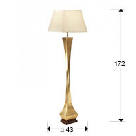 Lampadar DECO Schuller E27, Foita De Aur|Maro 662514 Spania