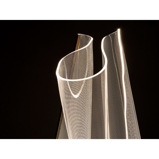 Lampadar VELOS Schuller Led, Auriu 608312 Spania