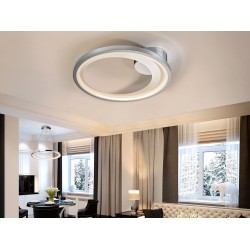 Lustra Plafon LARIS Schuller Led, Crom 281483 Spania