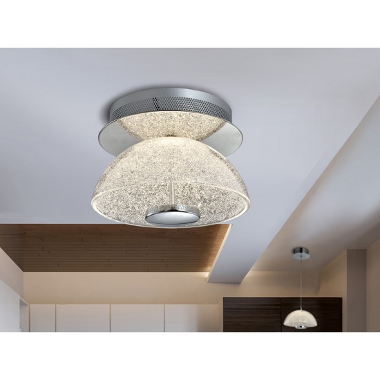 Plafoniera LUA Schuller Led, Crom 726348 Spania