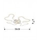 Lustra Plafon MAREA Schuller Led, Alb Slefuit 723714 Spania