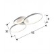 Lustra Plafon SIOS Schuller Led, Alb  518394 Spania