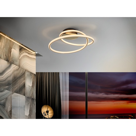 Lustra Plafon TUBE Schuller Led, Auriu  138505 Spania
