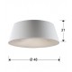 Plafoniera ZONE Schuller E27, Lacuit|Anodizat 198533 Spania