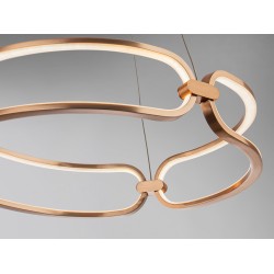 Suspensie COLETTE Schuller Led, Auriu Rose 786621 Spania