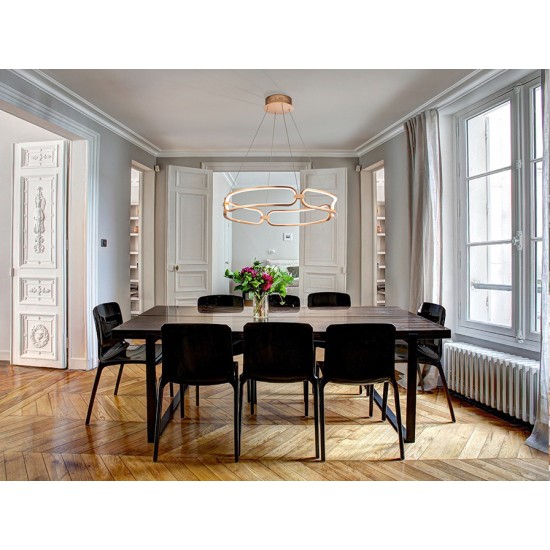 Suspensie COLETTE Schuller Led, Auriu Rose 786716 Spania