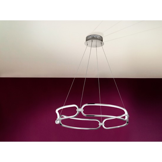 Suspensie COLETTE Schuller Led, Crom 786831 Spania