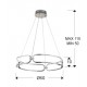 Suspensie COLETTE Schuller Led, Crom 786831 Spania